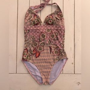 Prana One Piece Bathing Suit small